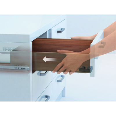 Hettich Quadro V6 fuldudtræk med Push to Open - 30 kg - Billede 3